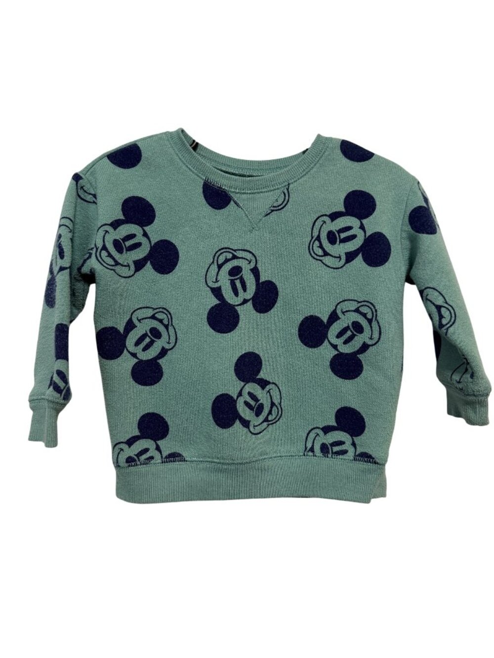 Disney Baby Sweatshirt 12M Mickey Mouse Print